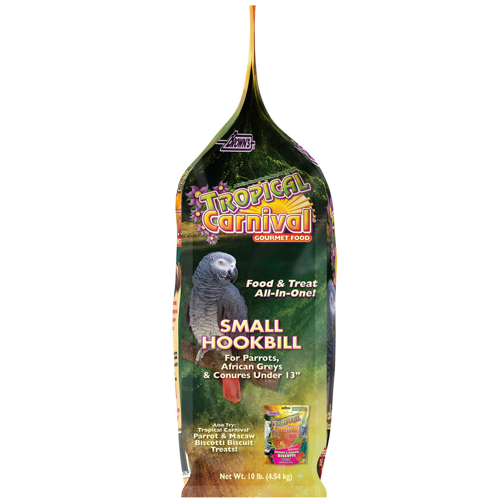 Tropical Carnival Small Hookbill immune-vegetables photo highlights antioxidants for wellbeing.