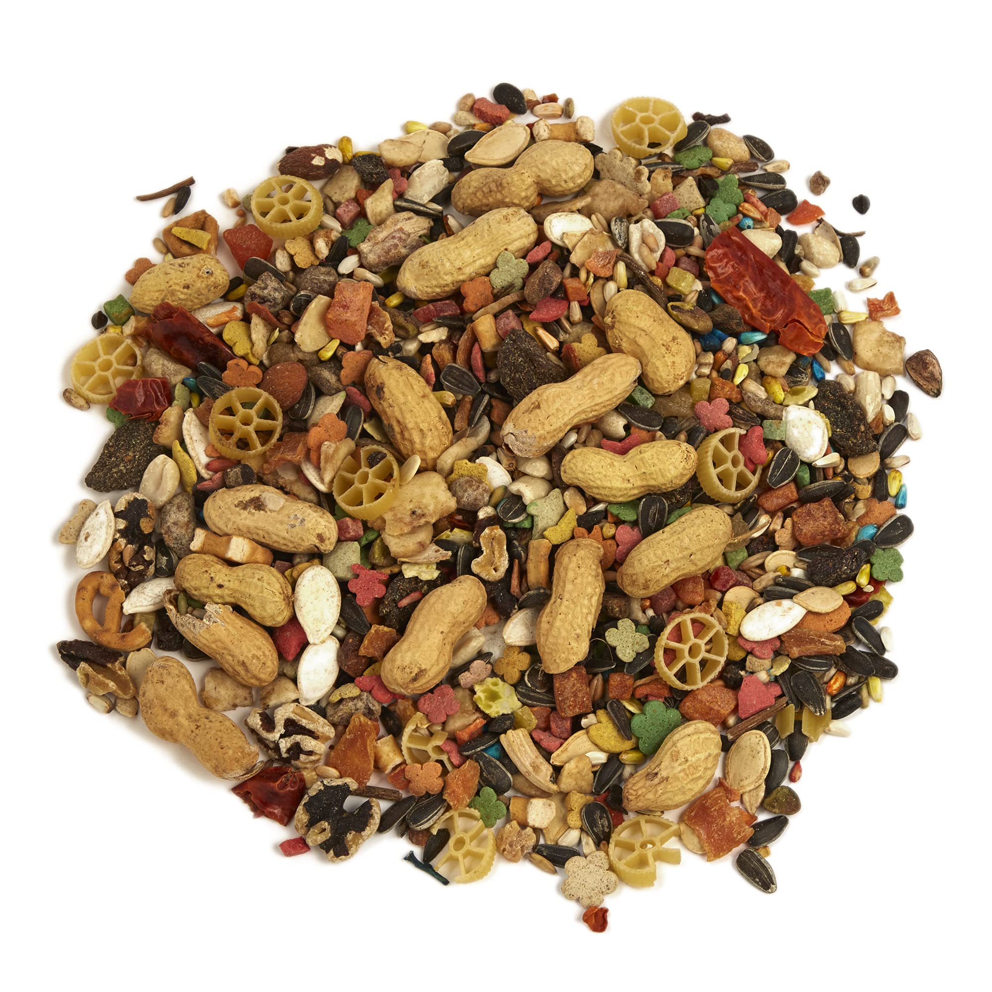 Tropical Carnival Small Hookbill omega-3 balance close-up emphasizes heart-healthy fats.