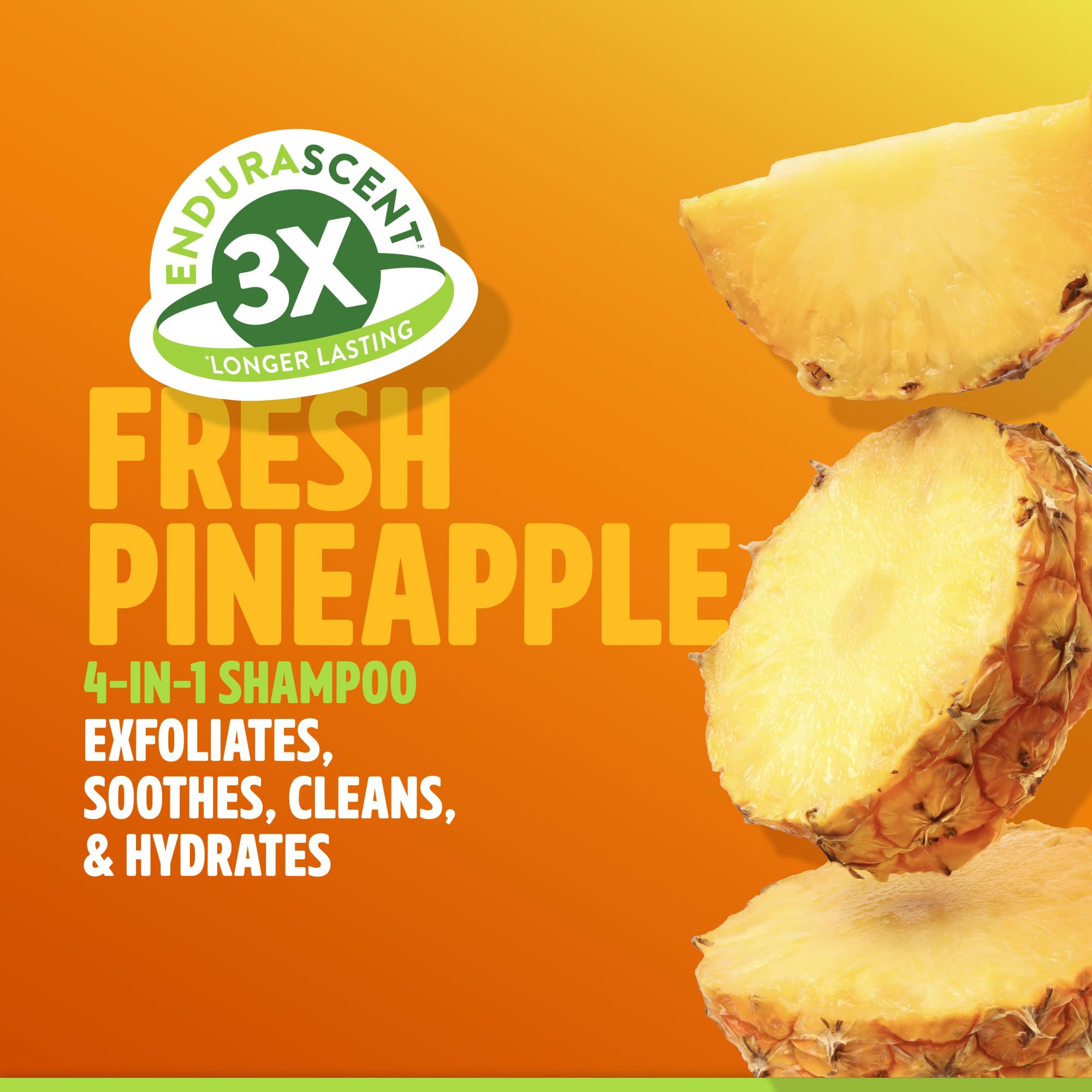 TropiClean Champú, etiqueta de piña, para pelaje con fragancia fresca.