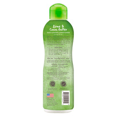 TropiClean Deshedding conditioner being poured for easy detangling and softening