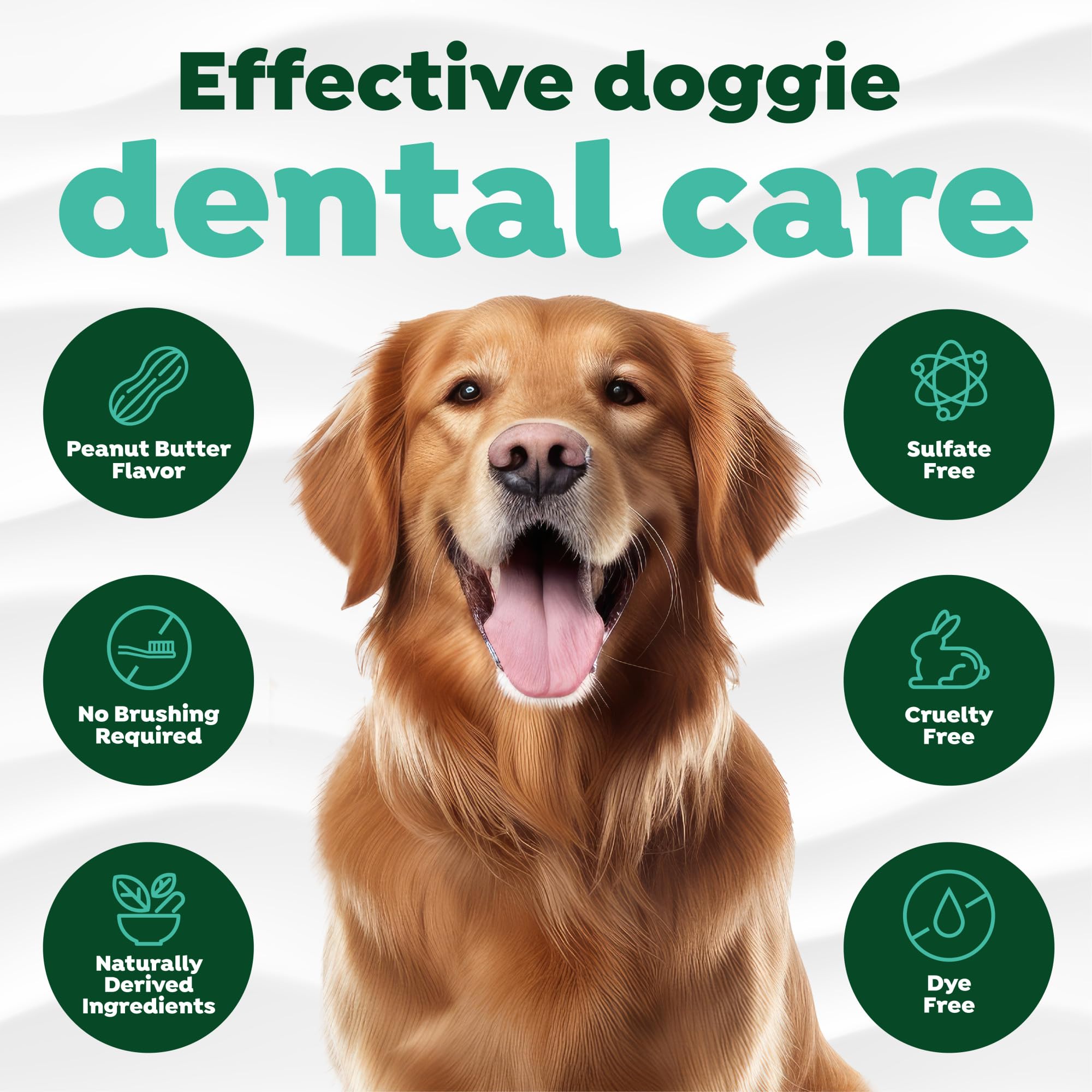 TropiClean dog oral care supports gums and overall mouth cleanliness