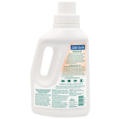 TropiClean dosing cup demonstrates ½ cup recommended for best results