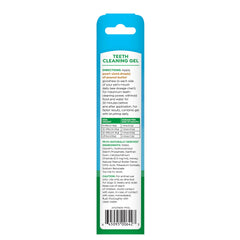 TropiClean Fresh Breath toothpaste peanut-butter-honey flavor close-up promotes consistent brushing.