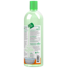 TropiClean label close-up shows collagen and VOHC approval features