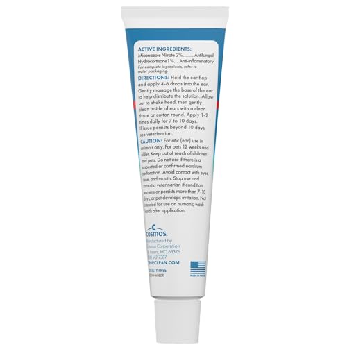 TropiClean HomeVet ear drops address fungal and yeast concerns with odor reduction.