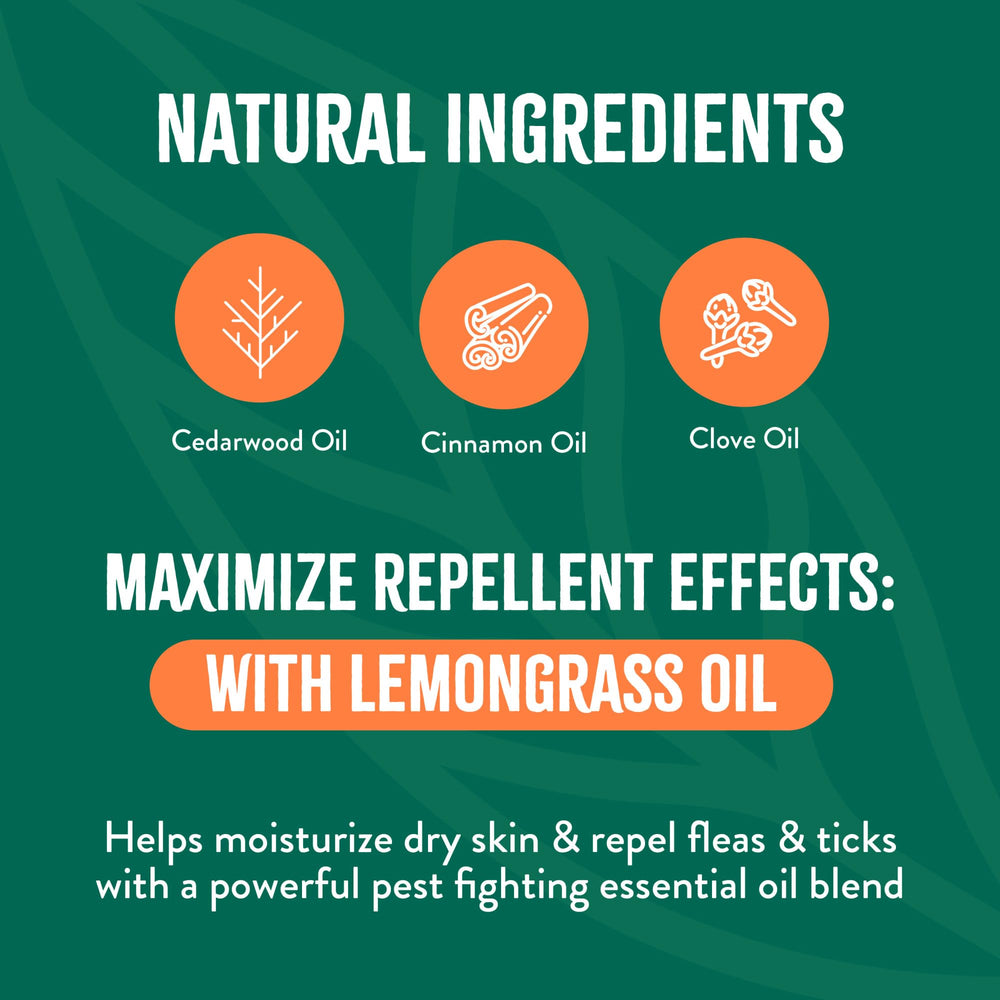 TropiClean USA-made formula using natural ingredients.