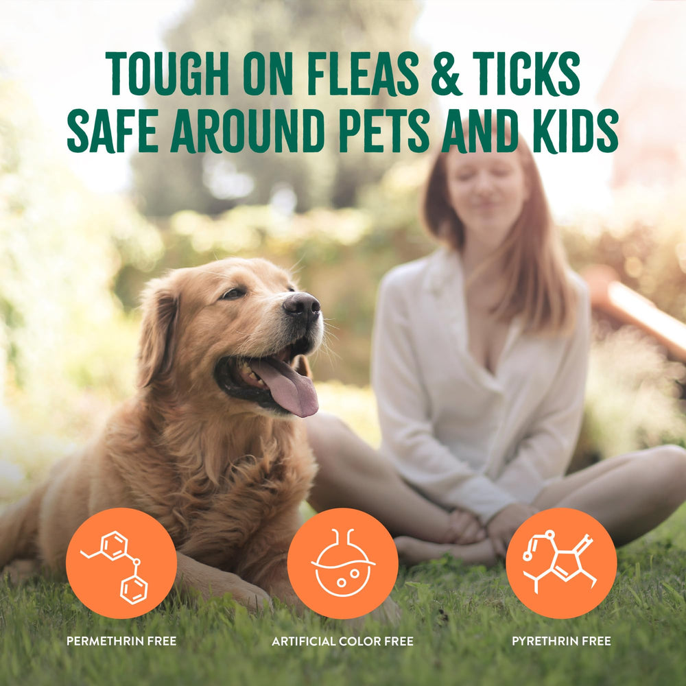 TropiClean natural citrus scent ingredients for outdoor use