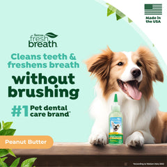 TropiClean no-brushing-needed toothpaste image showing simple dog oral care