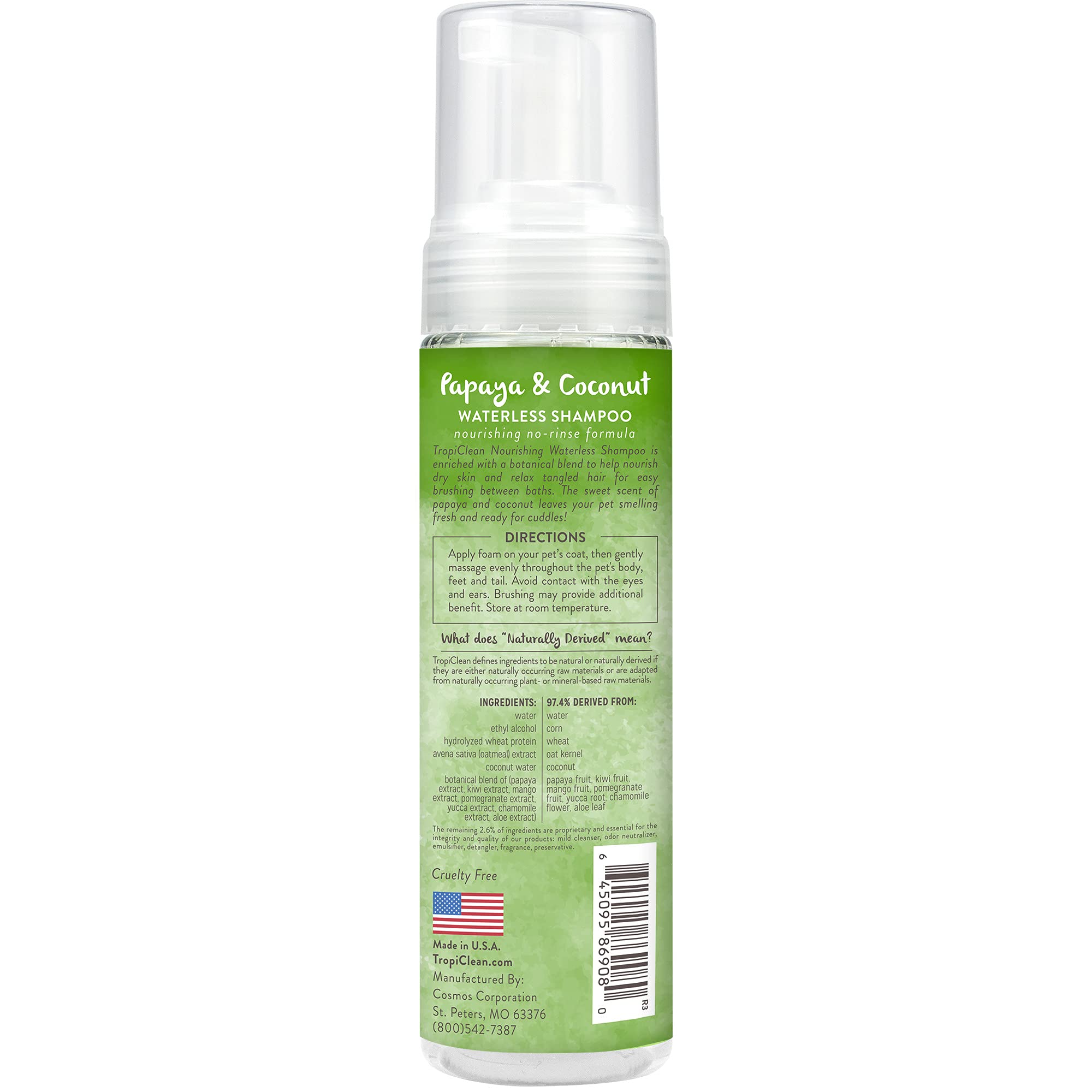 TropiClean product pairing with deodorizing spray for an at-home spa routine.