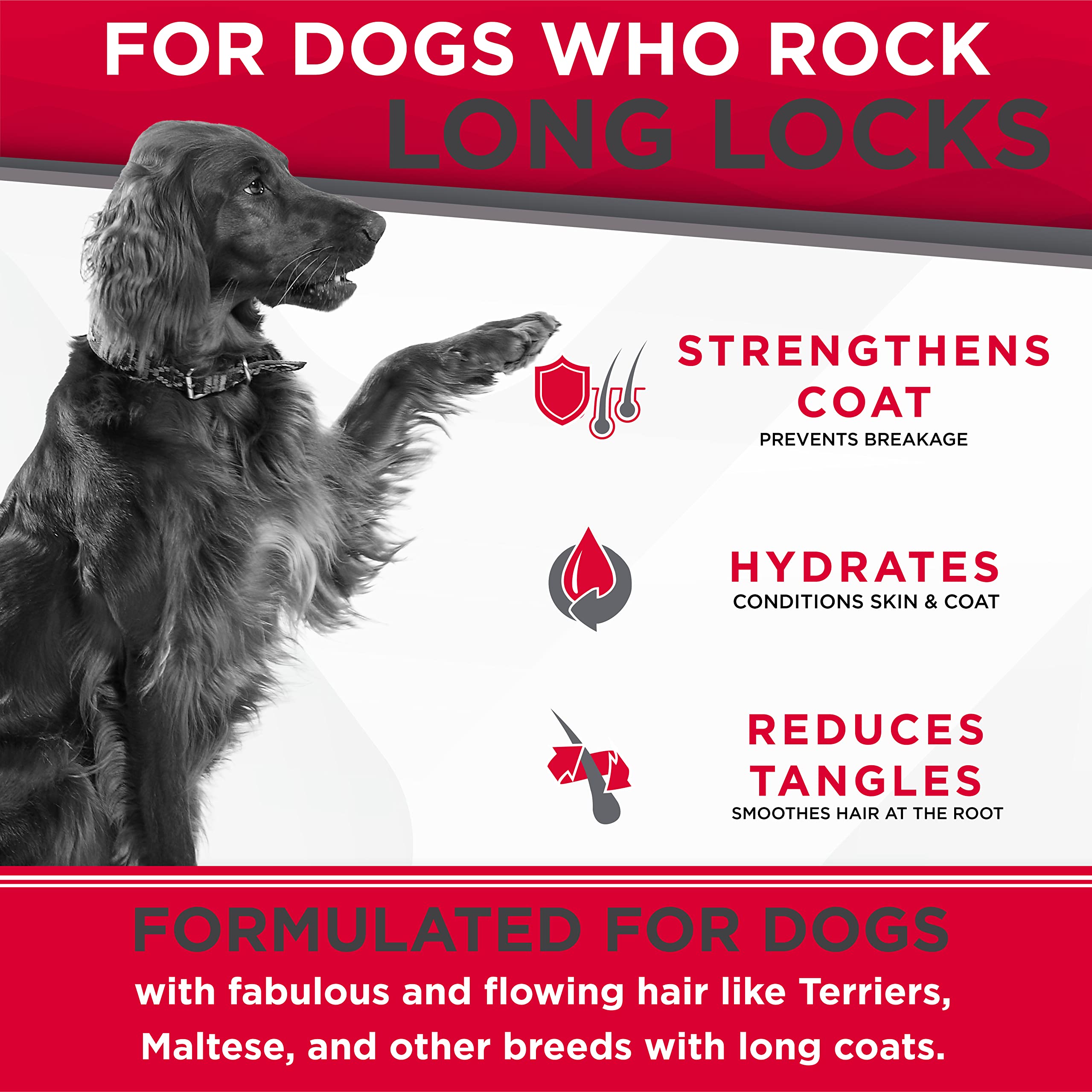 TropiClean Perfect Fur bottle highlights USA-made ingredients for coat care