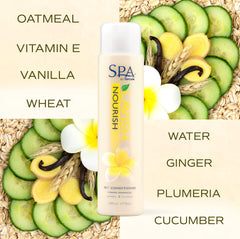 TropiClean SPA Lavish lather demonstrates gentle, soap-free cleansing