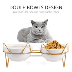 Trosetry cat bowls dishwasher-safe for quick after-meal cleaning.