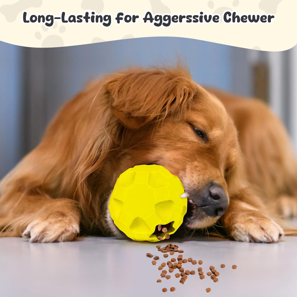 TROUSKAIG portable slow-feeder ball convenient for on-the-go enrichment.