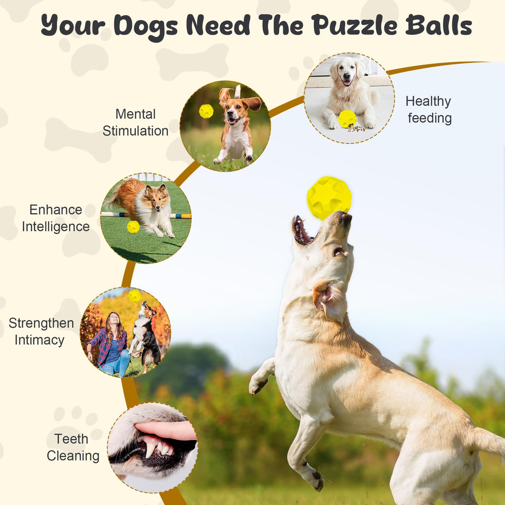 TROUSKAIG textured chew ball aids grip and oral cleaning during chewing.