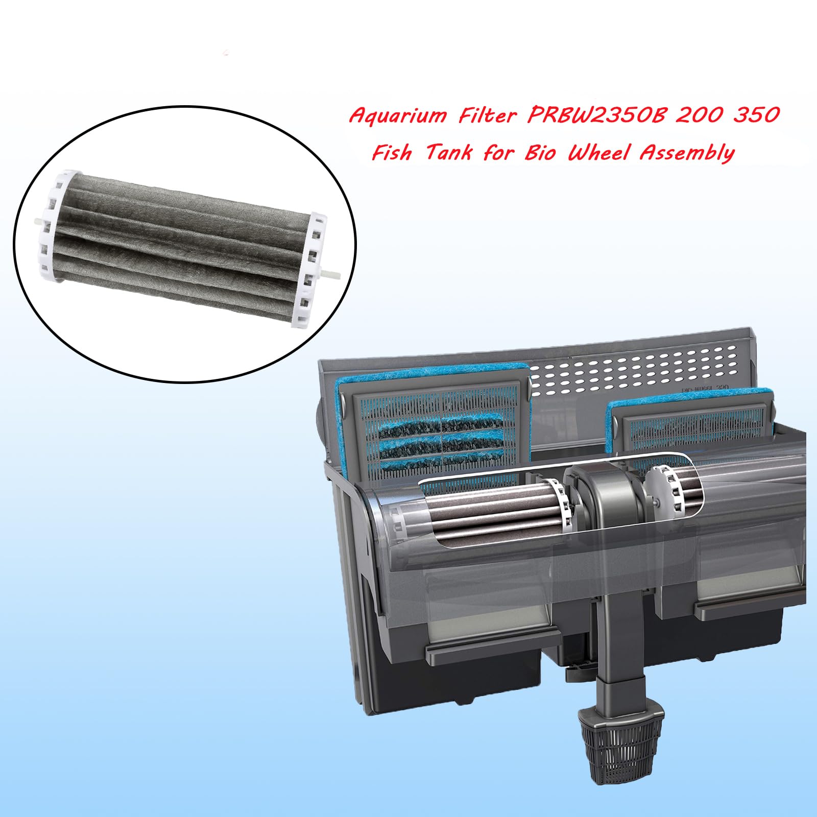 Trsobi easy-install design shows tool-free setup for Penguin power filters.