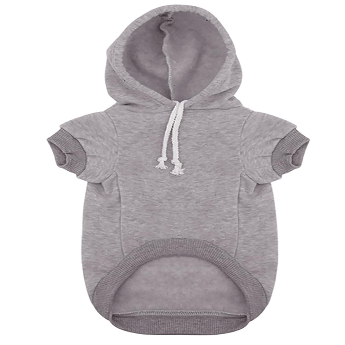 Trudz PET Security dog hoodie side view with ribbed cuffs for warmth