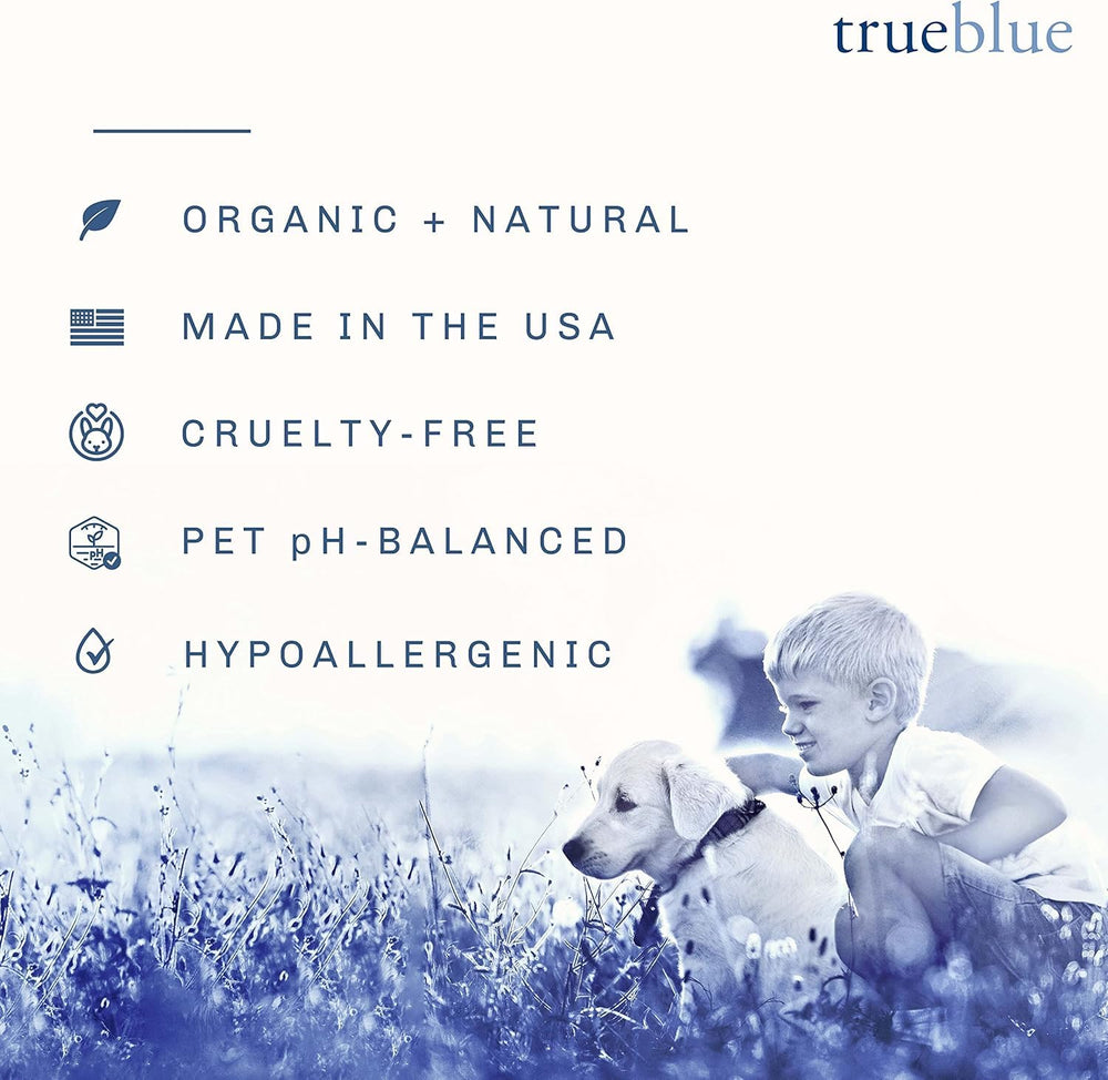 Fórmula desodorizante de TrueBlue para pelaje limpio y agradable.