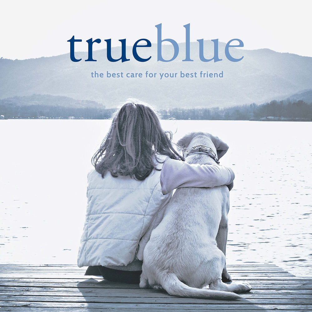 TrueBlue puppy grooming routine image shows ideal setup for home and professional care.
