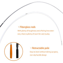 Trumoon cat toys indoor outdoor use for active felines