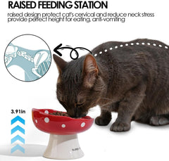 TRUNDISAN dishwasher-safe cat bowl simplifies post-meal cleaning.