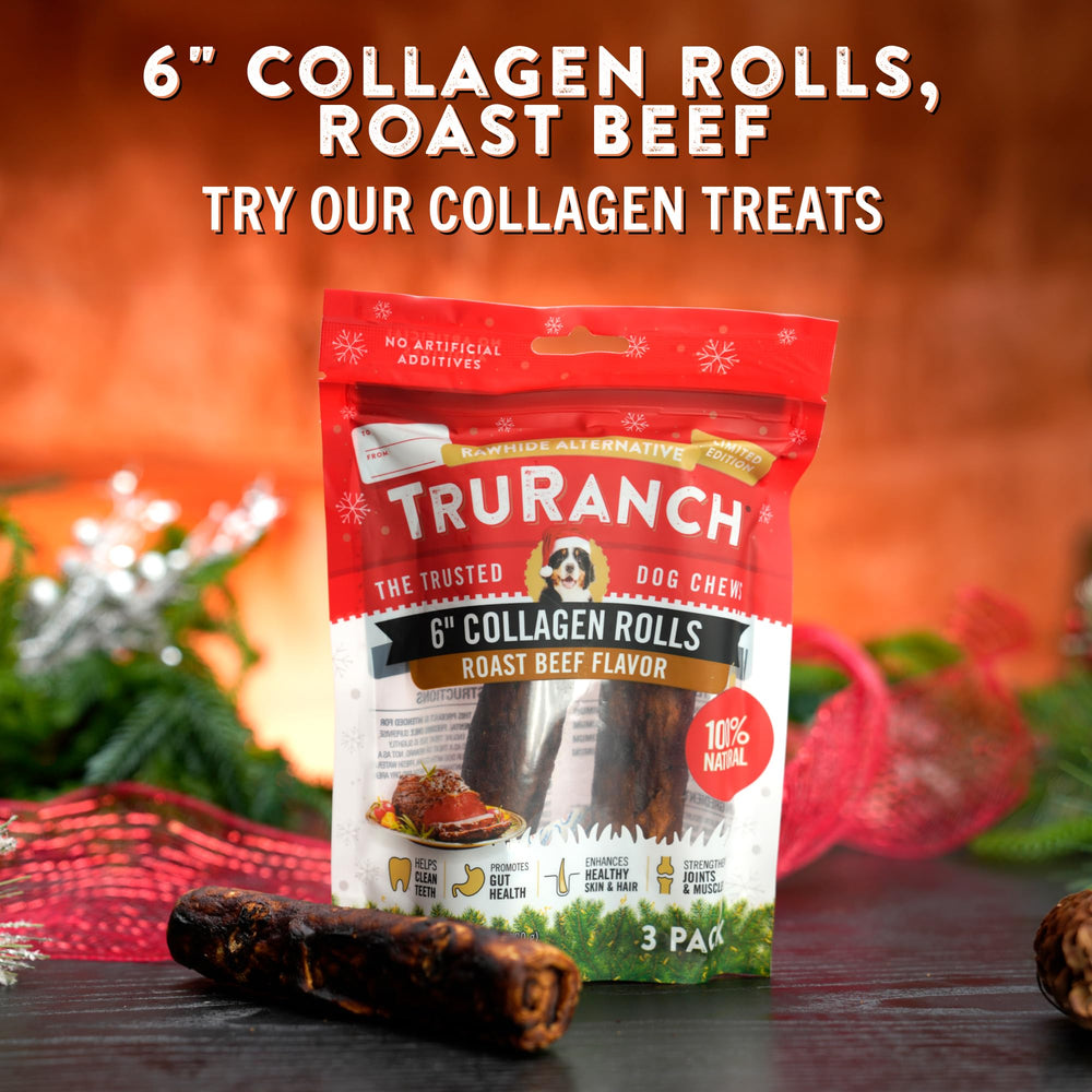 TRURANCH collagen rolls for small dogs demonstrates versatile serving size