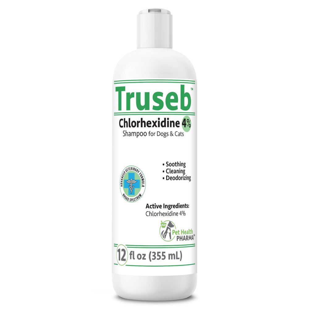 Truseb shampoo packaging and box ready for sale.