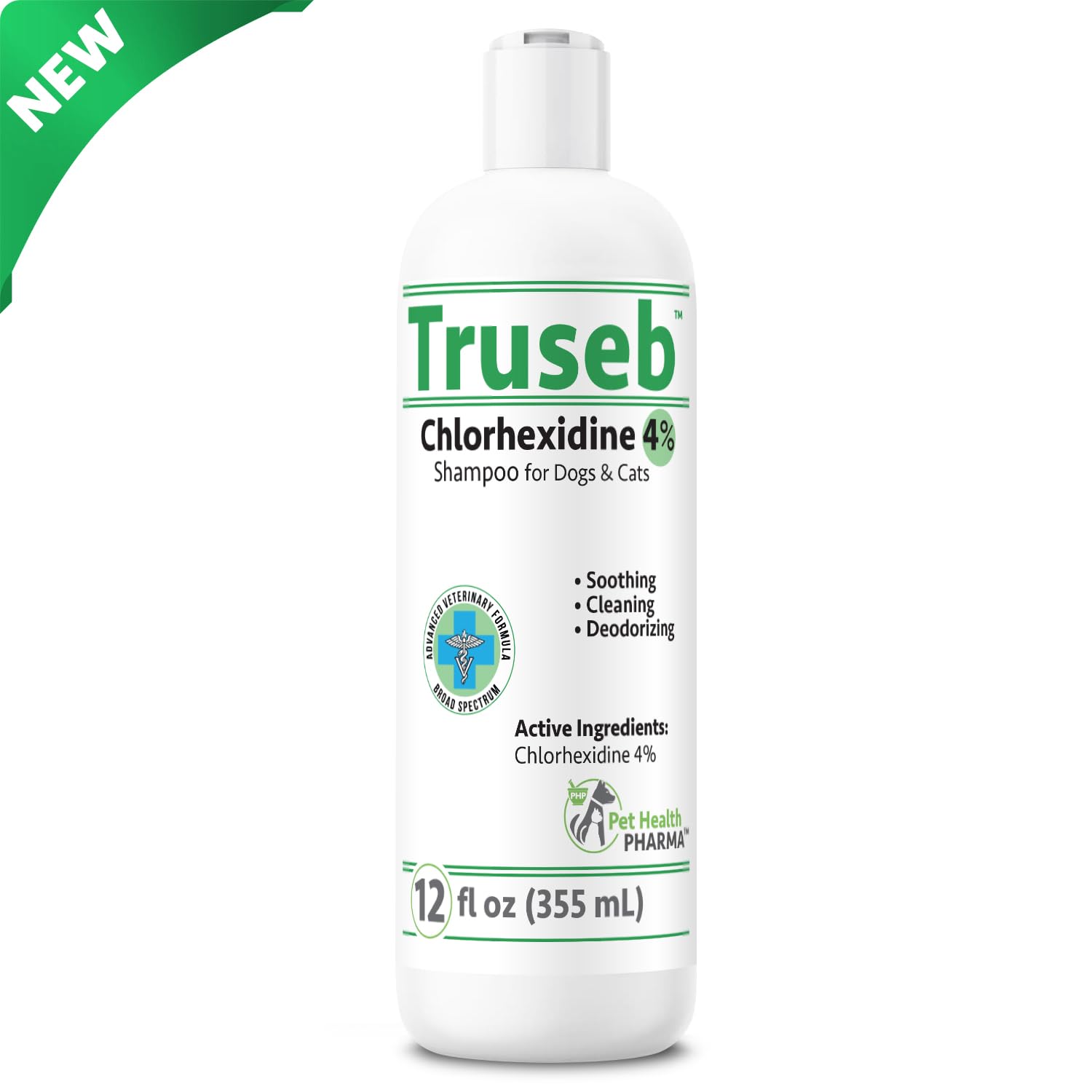 Truseb vet-strength comparison outline with active ingredients.