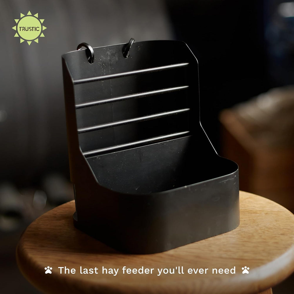 Trustic feeder with easy-refill port simplifies daily topping.