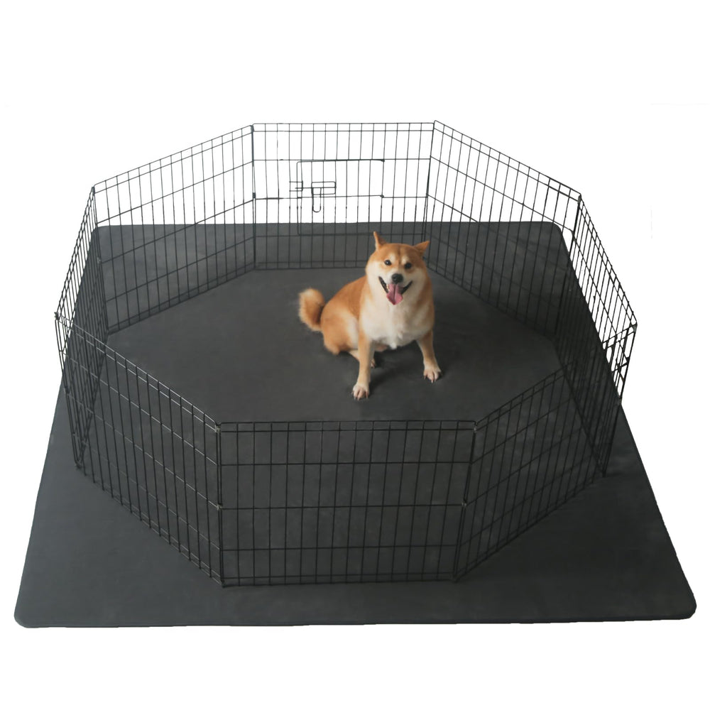 Trusupetta dog pee pad 72x72 flatlay emphasizes fast absorption for puppy training.