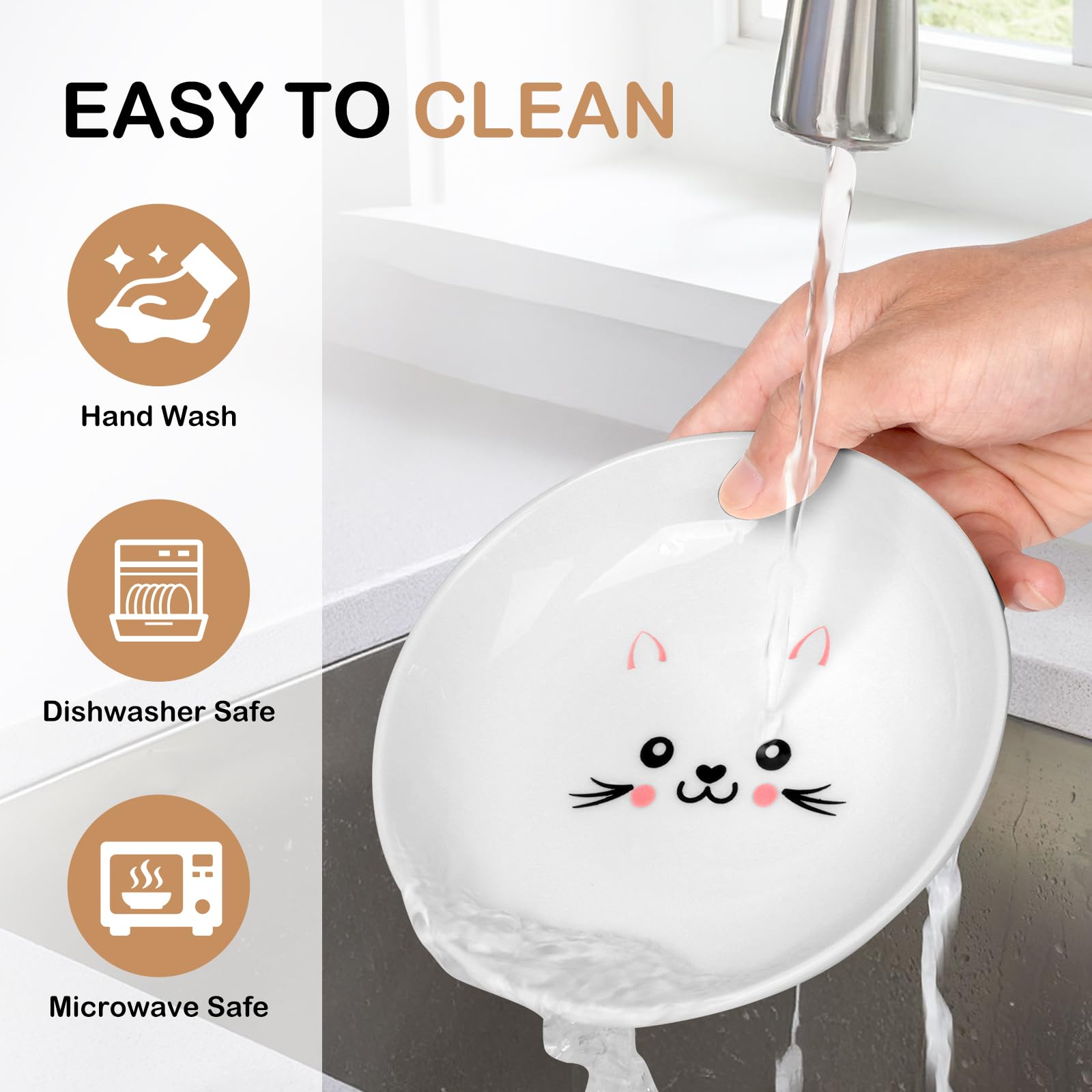 TRUVIC bowls use lead-free, non-porous glaze for easy cleaning