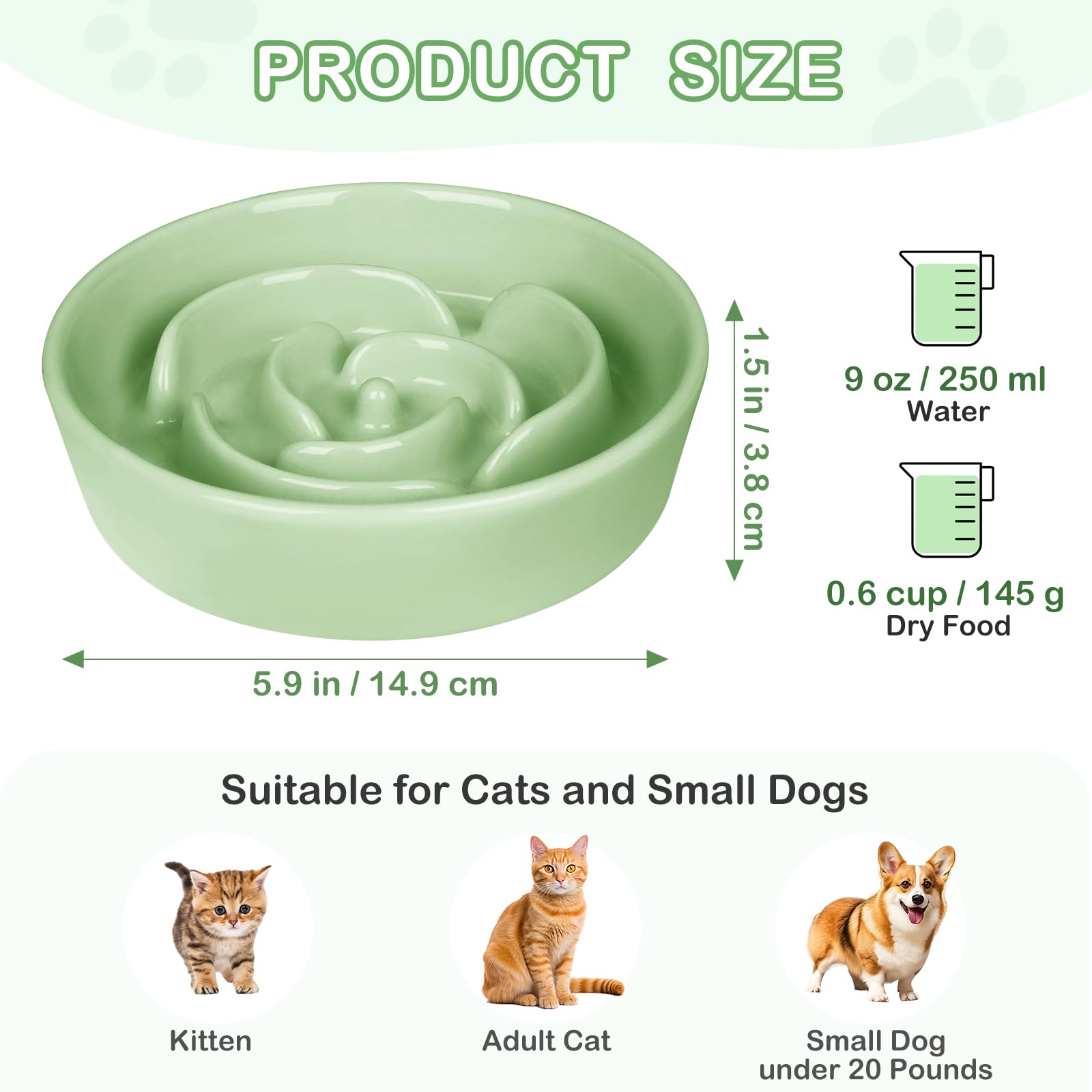 TRUVIC slow feeder works for dogs and cats during meals