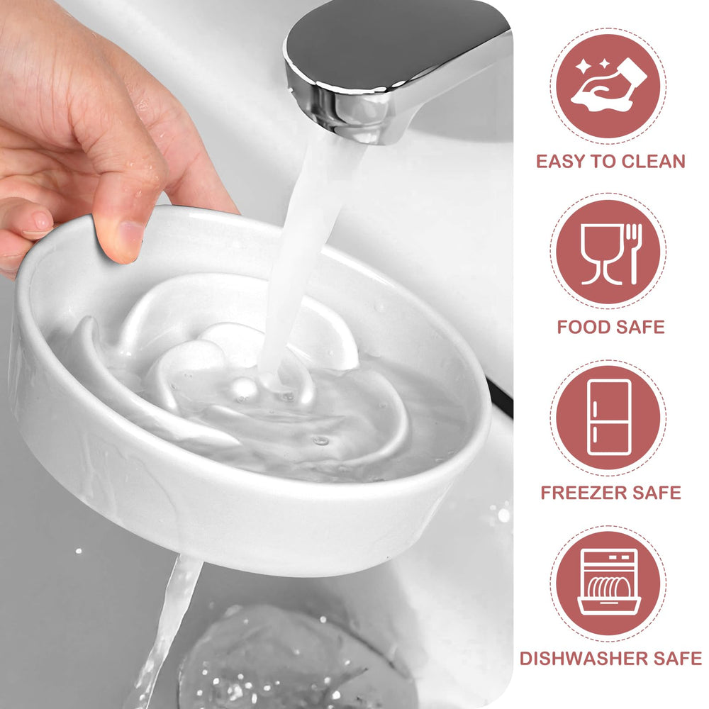 TRUVIC puzzle bowl for small dogs and cats enhances mealtime challenge
