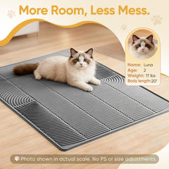 TRZZ silicone mat texture close-up conveys odor-free, paw-friendly surface for comfortable pet use.