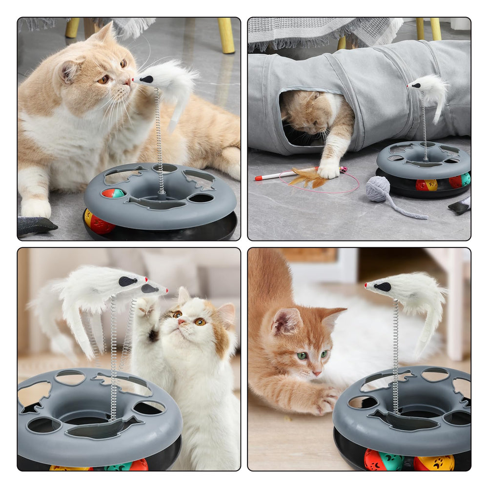 TSEB4TEP Orbital roller toy strengthens play sessions with durable spring mechanism