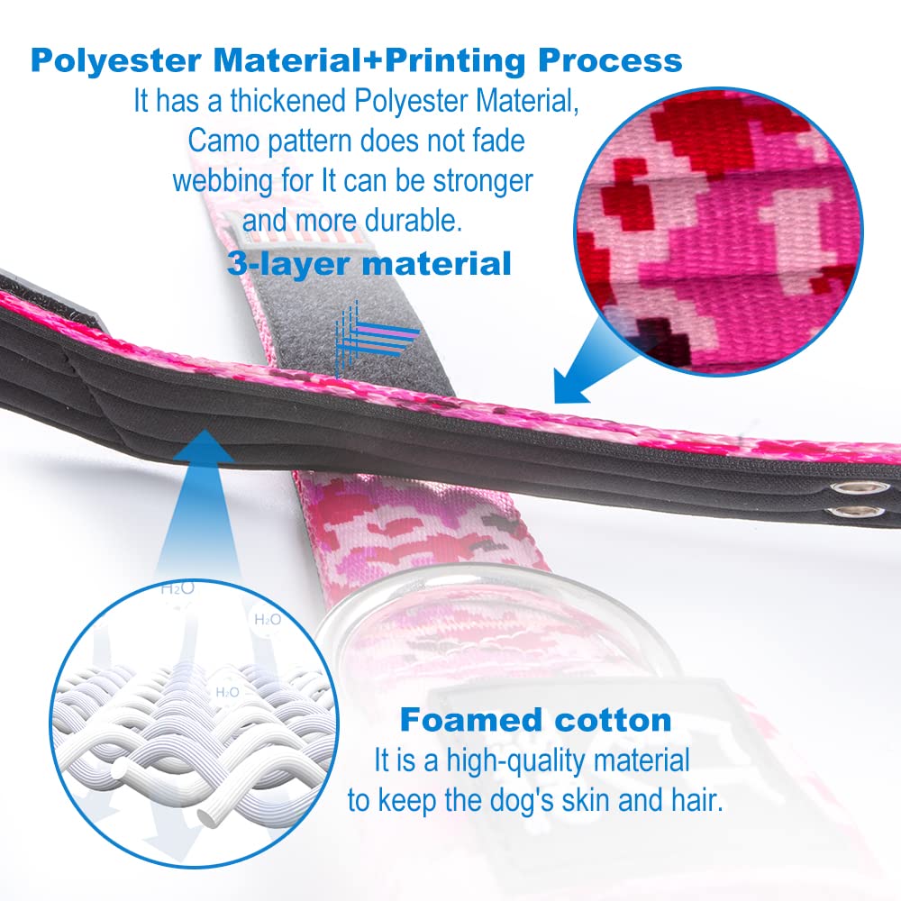 TSPRO adjustable collar close-up with four points for snug fit