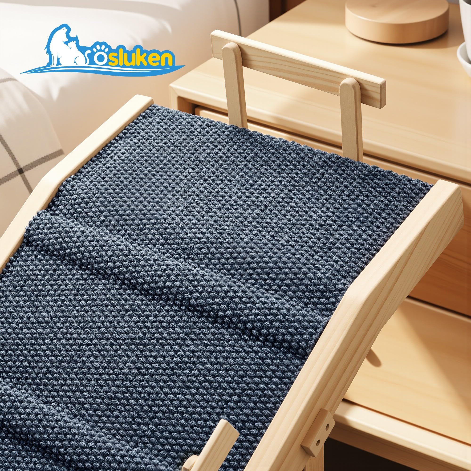 Tsukiko dog ramp height settings from 24 to 30 inches