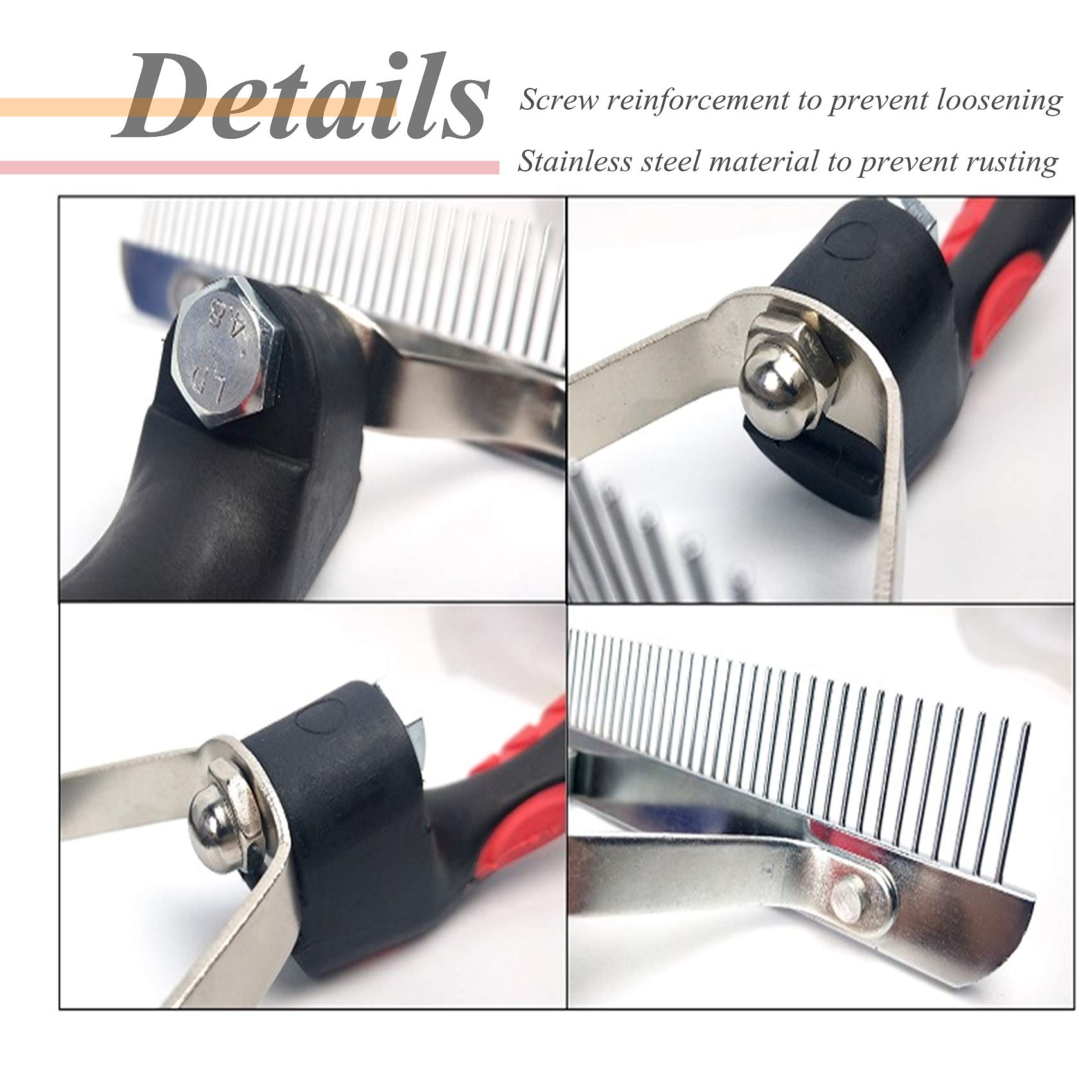 Tsxurepaw grooming brush showing massage action during use on a dog