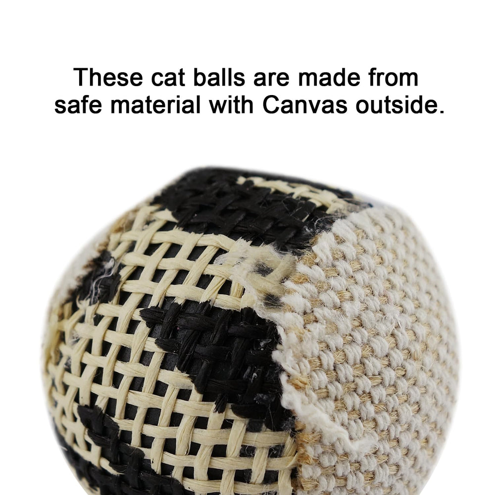 TTcat canvas cat ball kitten-friendly for exploration and exercise.