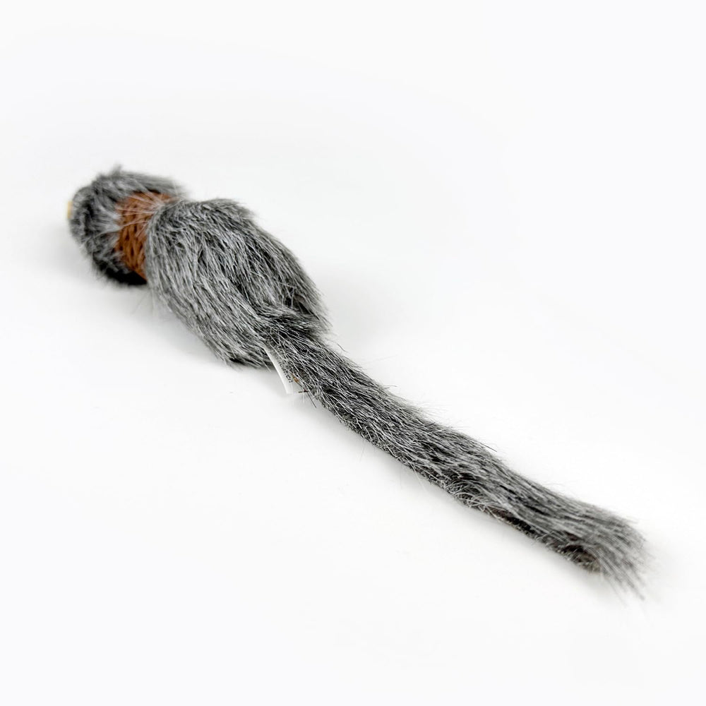 TTcat cat mice toy inner plastic core provides durability for chewing and chasing.