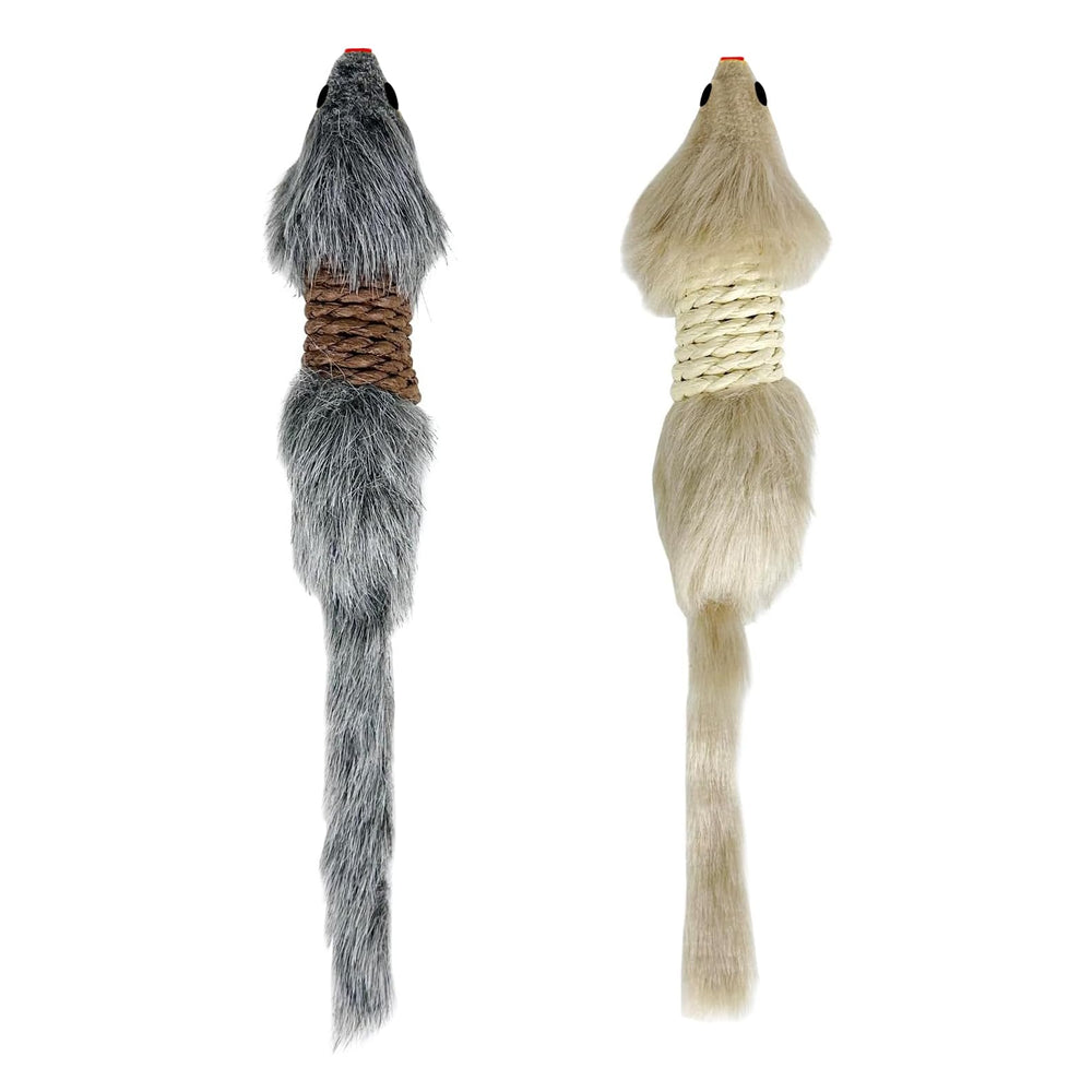 TTcat cat mice toy pack front view encourages interactive play and curiosity.