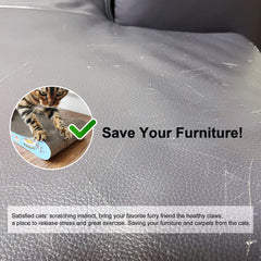 TTcat bone-shaped design fits lounging and scratching in living areas.