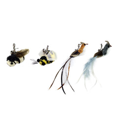 TTcat bird-feather refill sparks active hunting play.