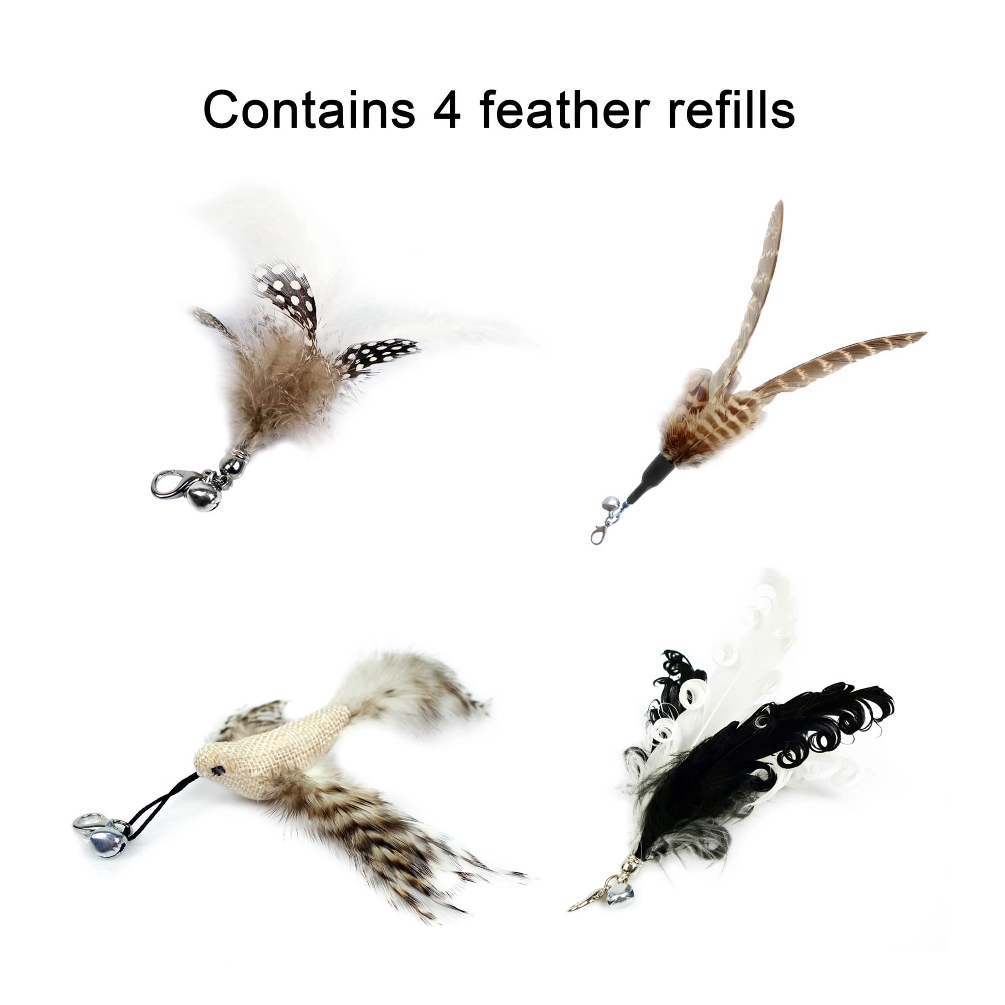 TTcat Cat Wand extended 35-inch pole in action for chase