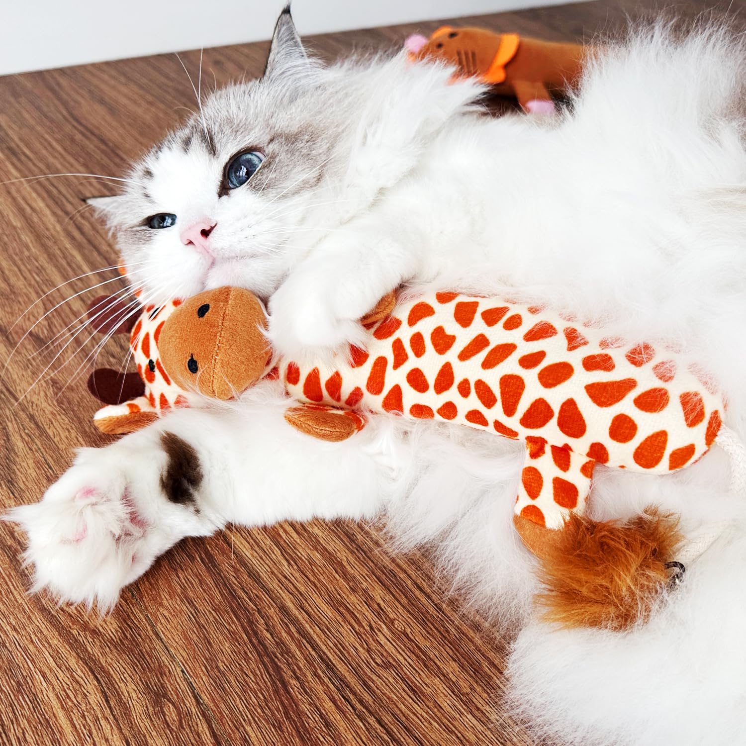 TTcat catnip-silvervine pillow for-all-ages supports playful bonding with pets