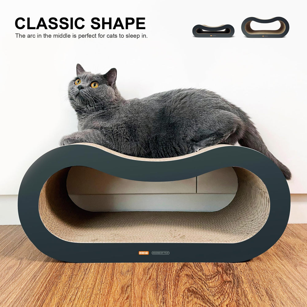 TTcat eco-friendly cardboard from recycled materials supports sustainable choices.