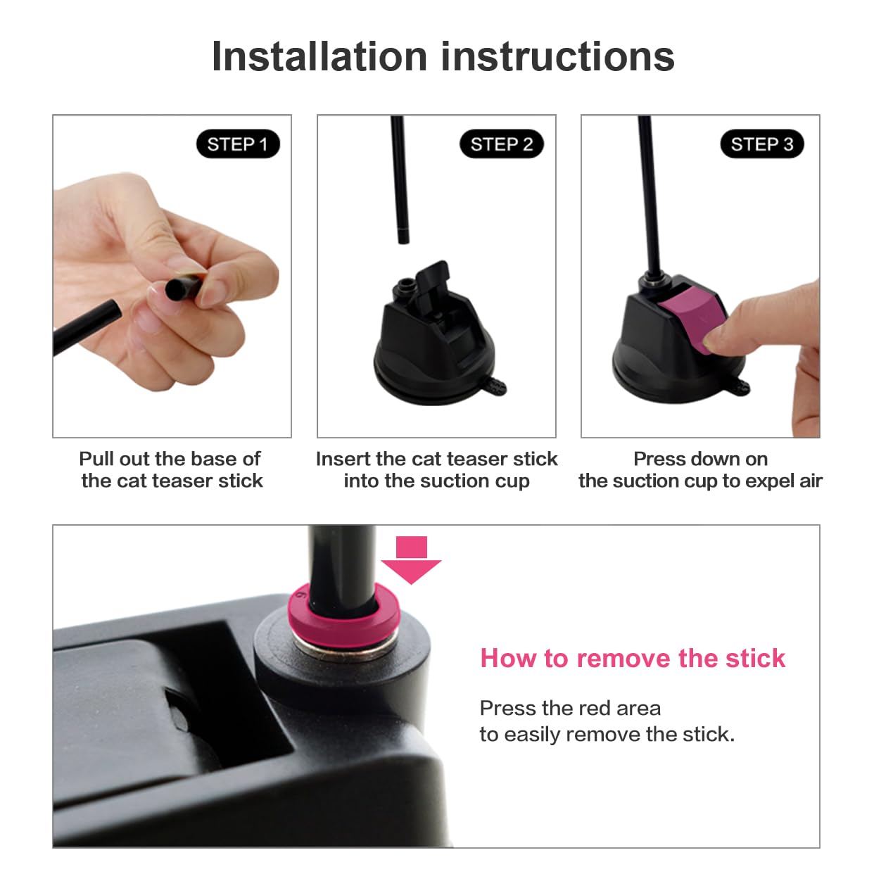 TTcat indoor-play-scene cat exercising during interactive sessions with the wand.