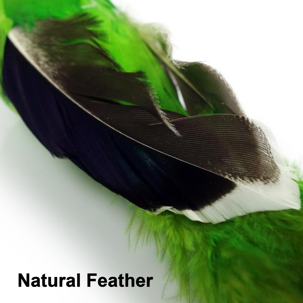 TTcat natural feathers material ensures soft contact during play