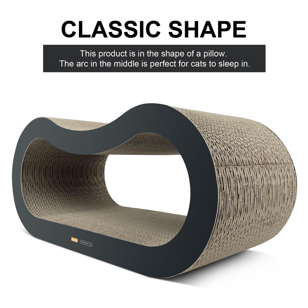 TTcat safe non-toxic material for cat-friendly scratching surfaces.