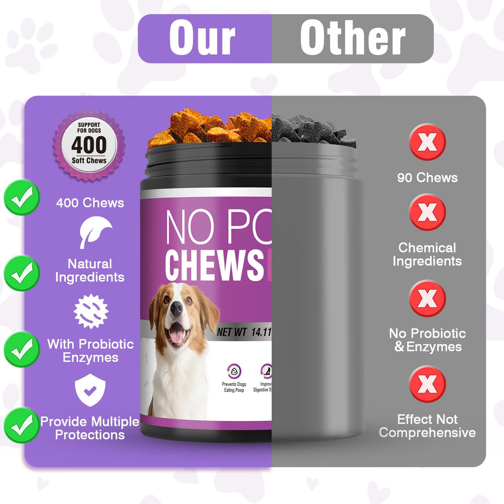 TTIXRL No Poo Chews pumpkin and prebiotics for gut balance