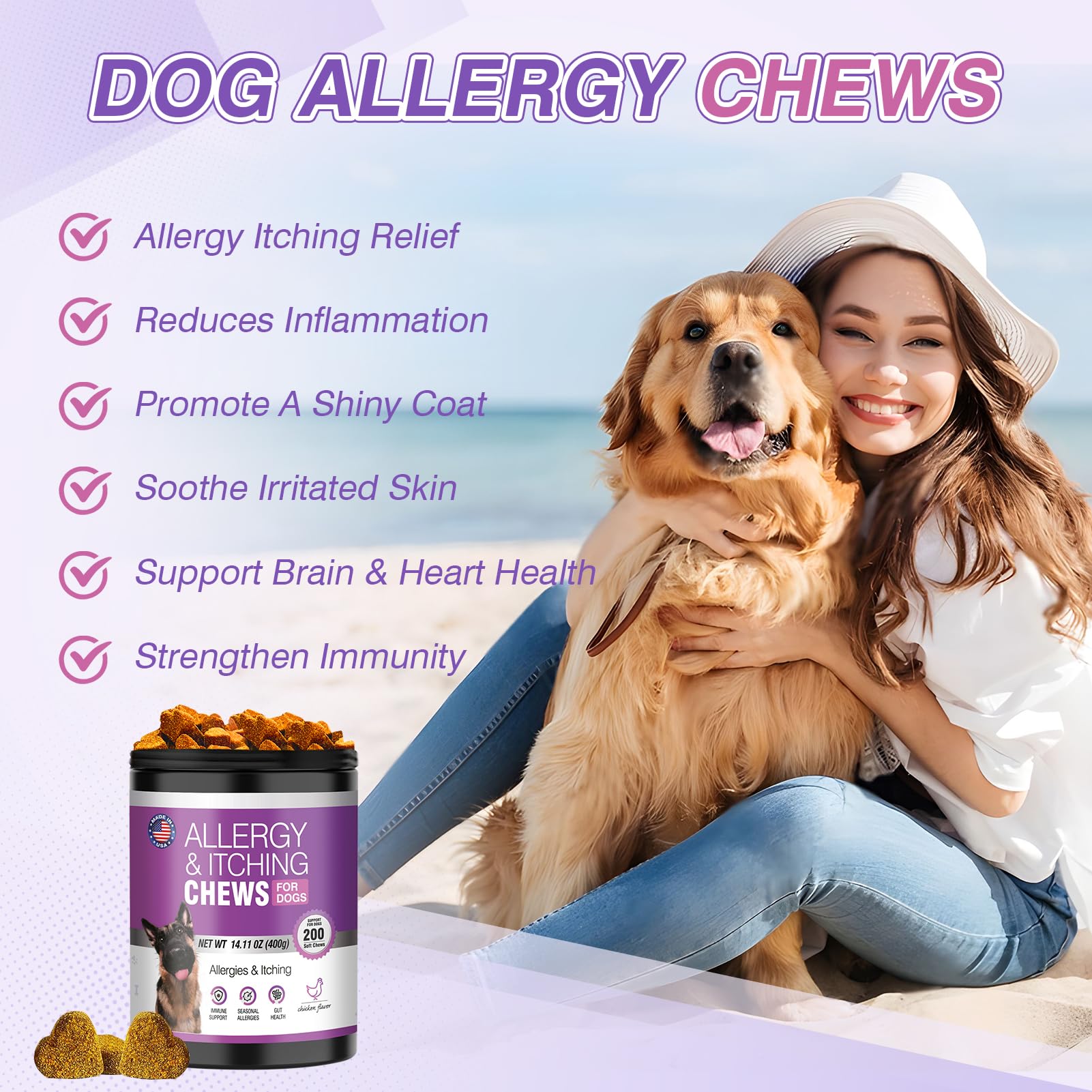TTLXRL 201ct packaging highlights bulk option for regular dog-use.
